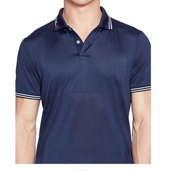 Polo Ralph Lauren RLX Performance XL Navy Blue Golf Polo England - Picture 6 of 7